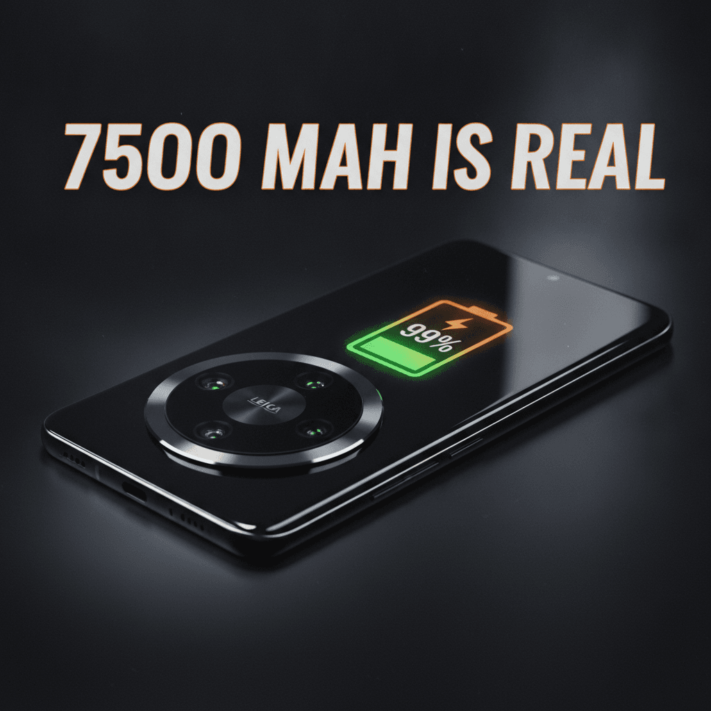 Xiaomi 16 Pro Max smartphone on a dark reflective surface with Leica camera module visible